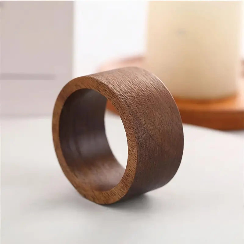 Rond de serviette en bois
