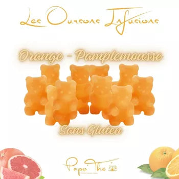 Oursons infusions orange pamplemousse