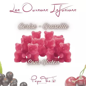 Oursons infusions cerise groseille