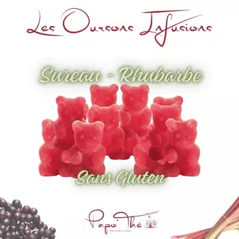 Oursons infusions Sureau-Rhubarbe