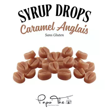 Syrup drops caramel